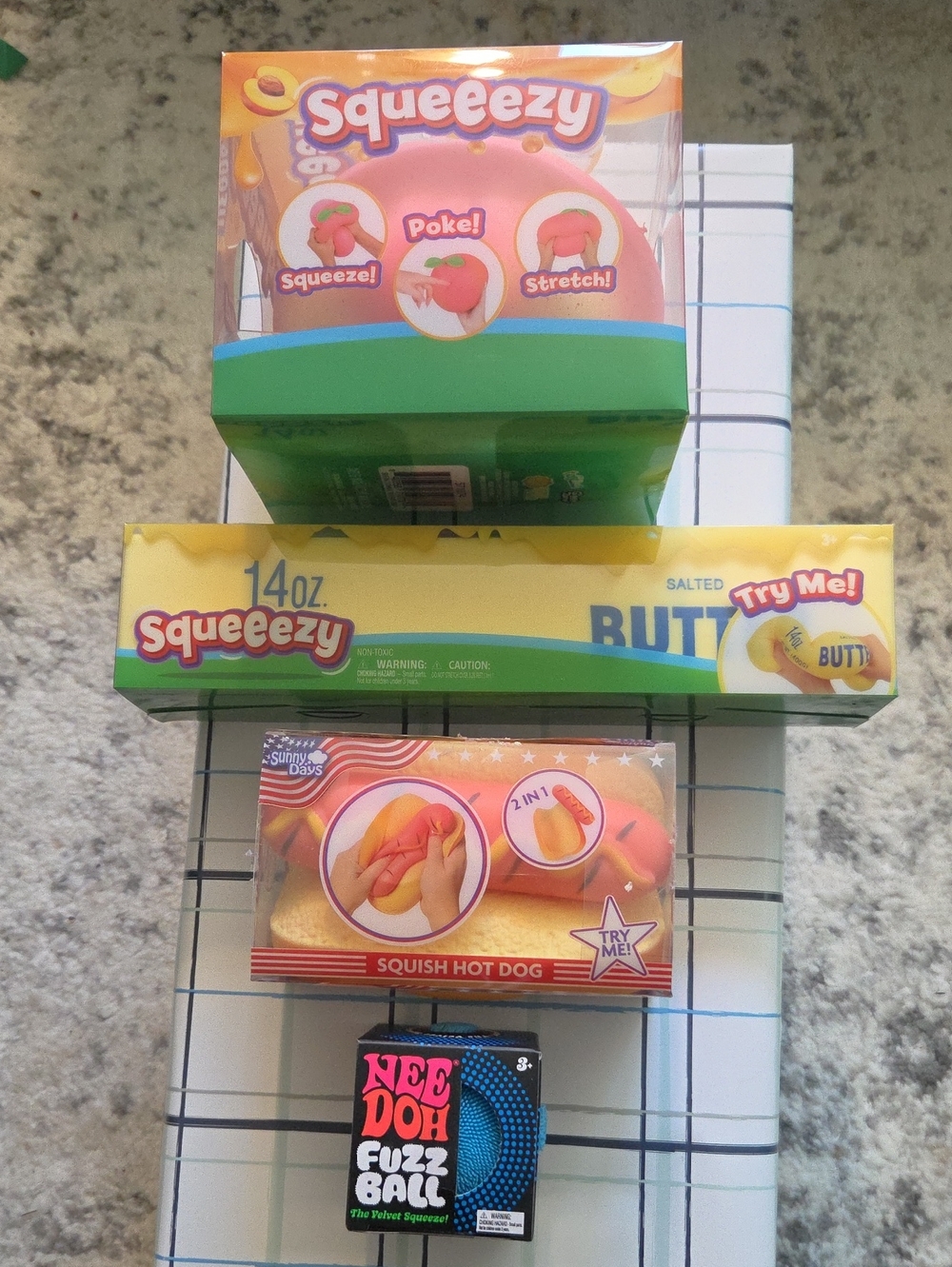Nee Doh Squeezy Bundle